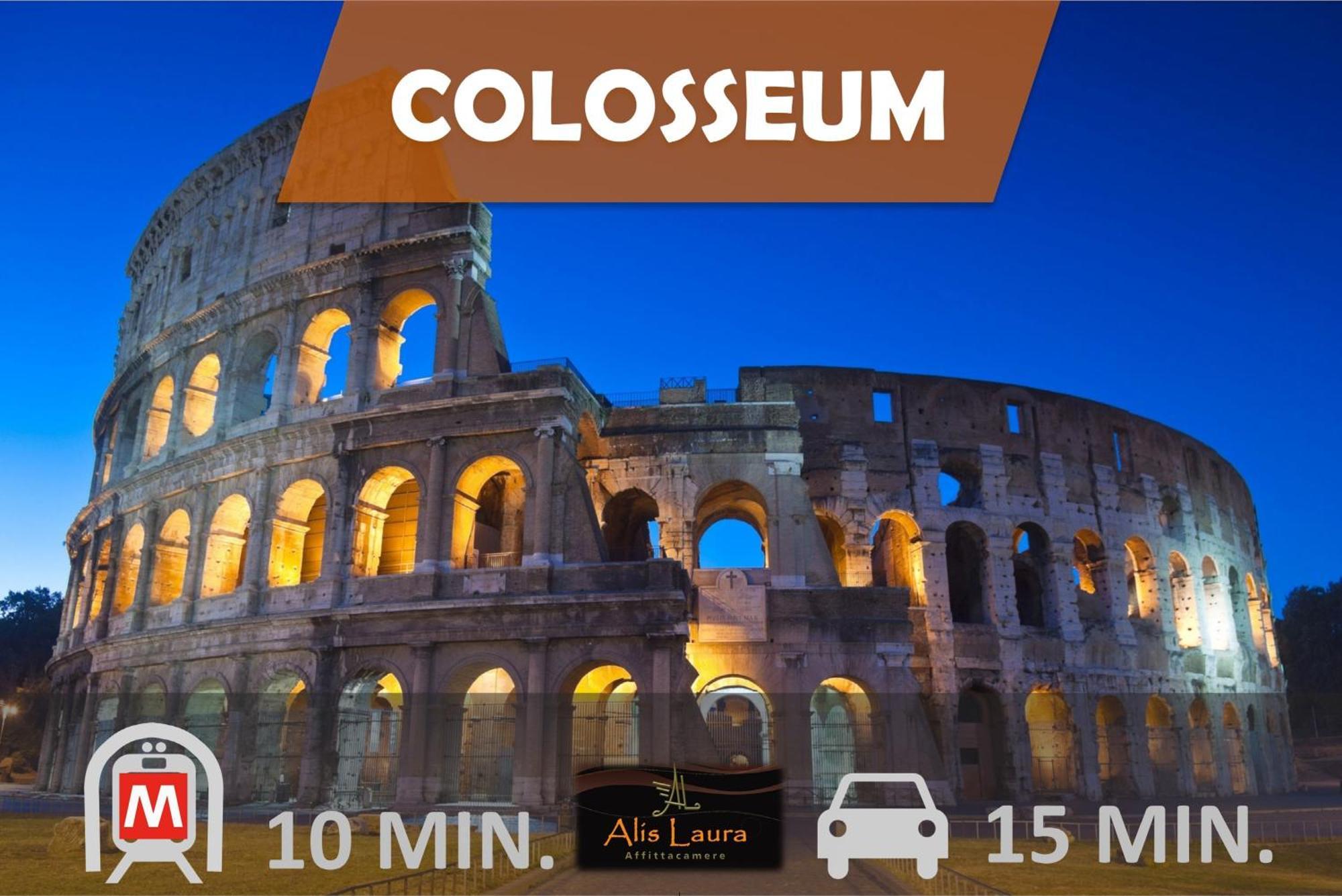 Alis Laura Guest House - 150M From Piazza Bologna Metro And 10 Minutes From The Colosseum ภายนอก รูปภาพ